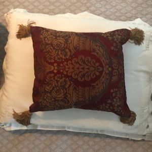 Small tapestry pillow